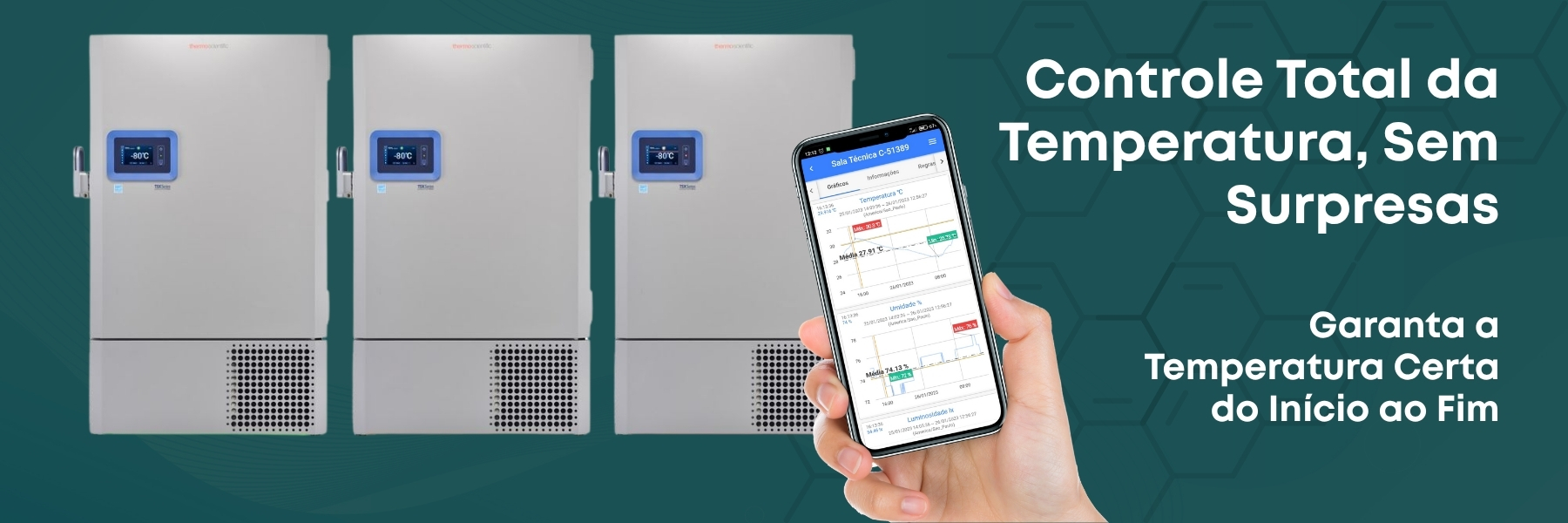 Garanta a Temperatura Certa do Início ao Fim